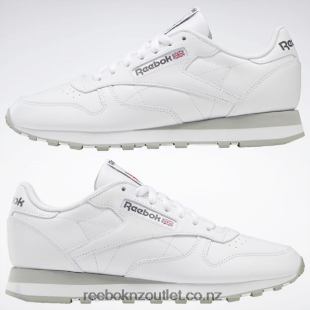 Ftwr White/Pure Grey 3/Pure Grey 7 2B462683 Classic Leather Shoes Reebok