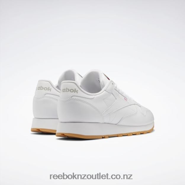 Ftwr White/Pure Grey 3/Reebok Rubber Gum-03 2B462626 Classic Leather Shoes Reebok