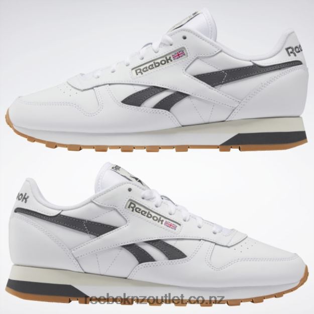 Ftwr White/Pure Grey 7/Vintage Chalk S23-R 2B462686 Classic Leather Shoes Reebok