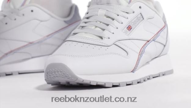 Ftwr White/Vector Blue 2B4626224 Classic Leather Make It Yours Shoes Reebok