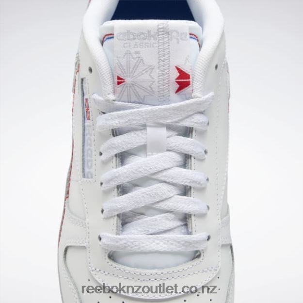 Ftwr White/Vector Blue 2B4626224 Classic Leather Make It Yours Shoes Reebok