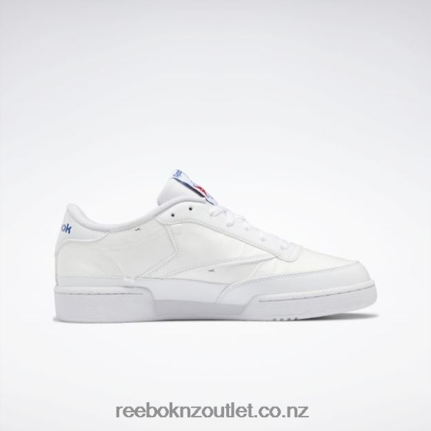 Ftwr White/Vector Blue 2B4626452 Club C 85 x U Shoes Reebok