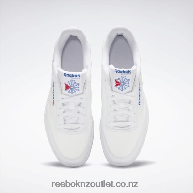 Ftwr White/Vector Blue 2B4626452 Club C 85 x U Shoes Reebok