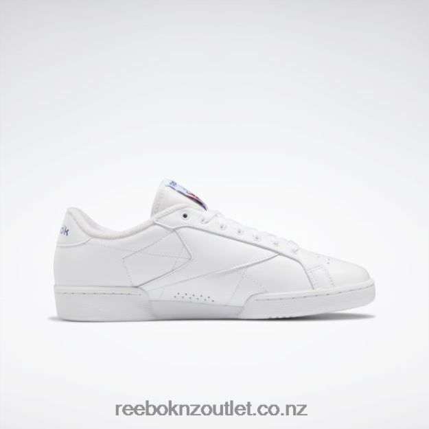 Ftwr White/Vector Blue/Vector Red 2B4626140 Club C Grounds Shoes Reebok