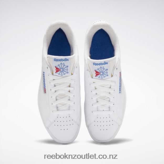 Ftwr White/Vector Blue/Vector Red 2B4626140 Club C Grounds Shoes Reebok
