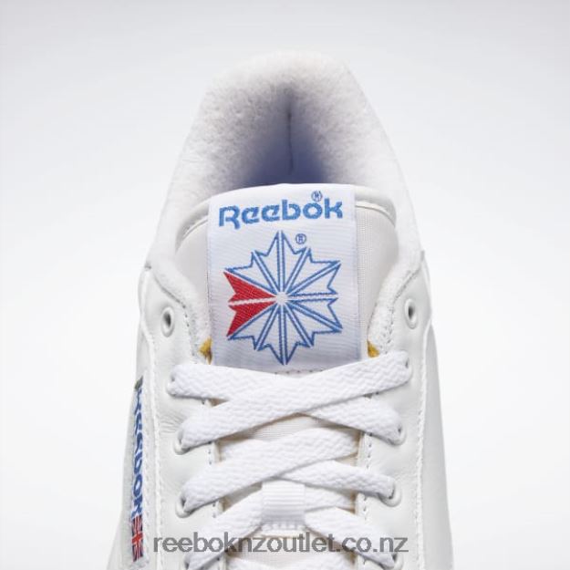 Ftwr White/Vector Blue/Vector Red 2B4626140 Club C Grounds Shoes Reebok