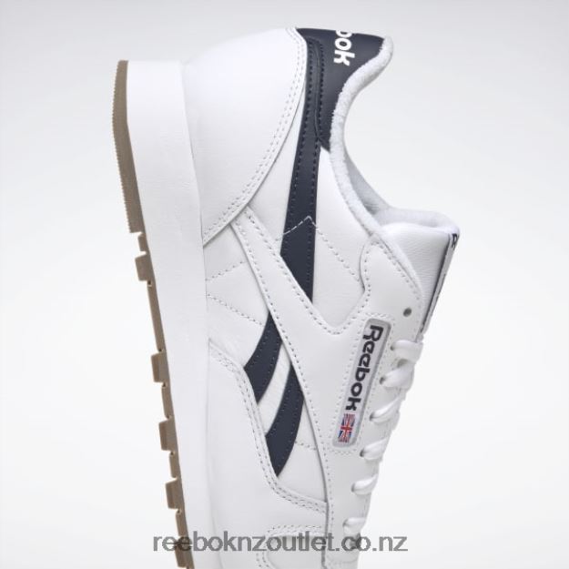 Ftwr White/Vector Navy 2B462649 Classic Leather Shoes Reebok