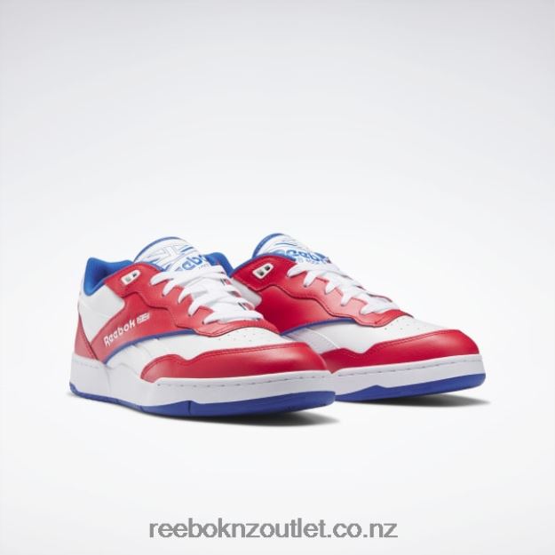 Ftwr White/Vector Red/Vector Blue 2B4626252 BB 4000 II Basketball Shoes Reebok
