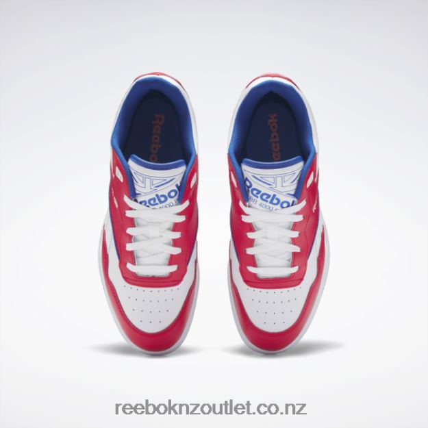 Ftwr White/Vector Red/Vector Blue 2B4626252 BB 4000 II Basketball Shoes Reebok