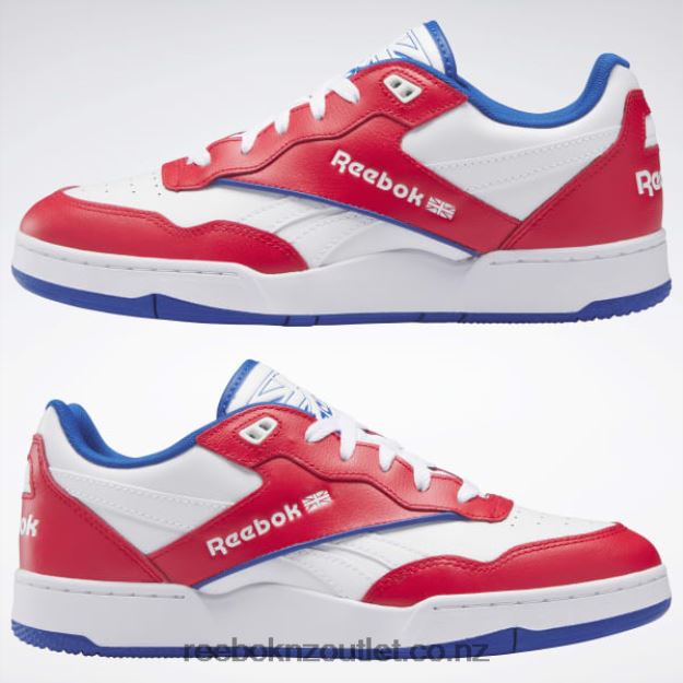 Ftwr White/Vector Red/Vector Blue 2B4626252 BB 4000 II Basketball Shoes Reebok