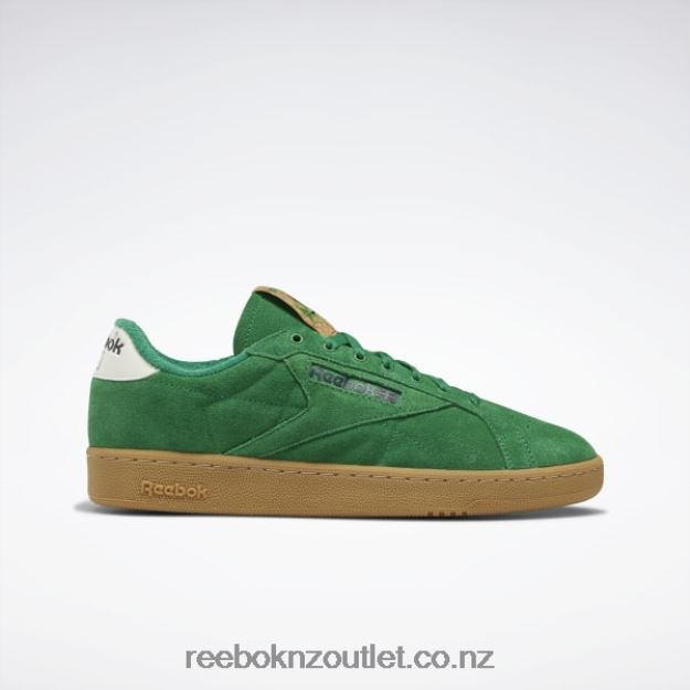 Glen Green/Vector Red/Reebok Rubber Gum-04 2B4626334 Club C 85 Grounds Shoes Reebok
