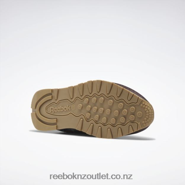 Grout F23/Lush Earth/Smoky Indigo 2B4626643 Classic Leather Shoes Reebok