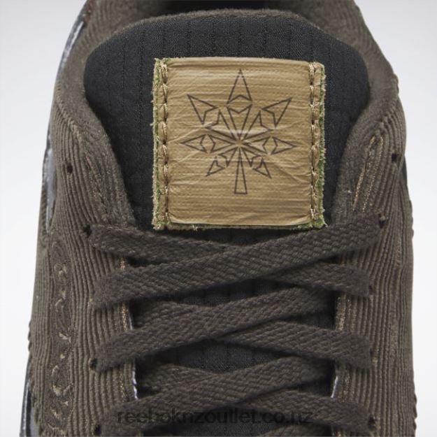 Grout F23/Lush Earth/Smoky Indigo 2B4626643 Classic Leather Shoes Reebok