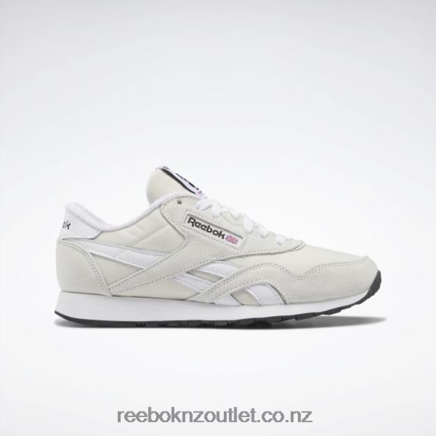 Morning Fog/Ftwr White/Core Black 2B4626425 Classic Nylon Shoes Reebok