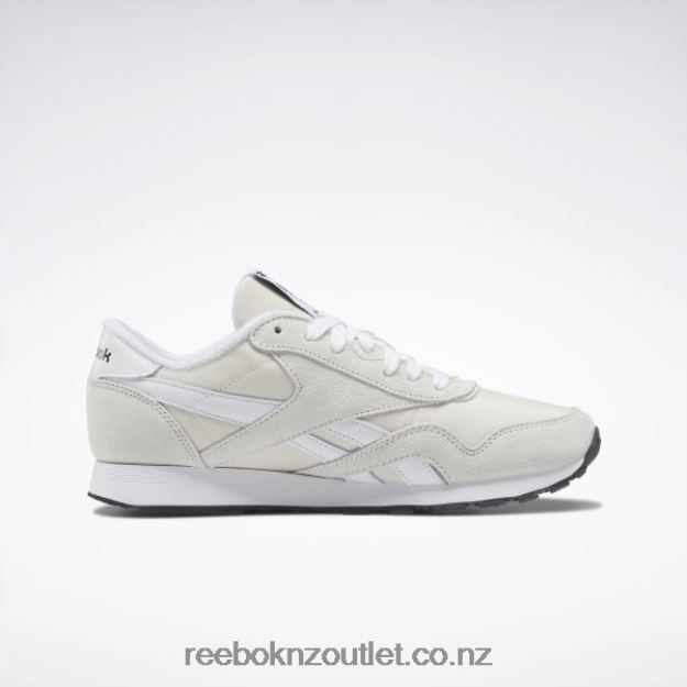 Morning Fog/Ftwr White/Core Black 2B4626425 Classic Nylon Shoes Reebok