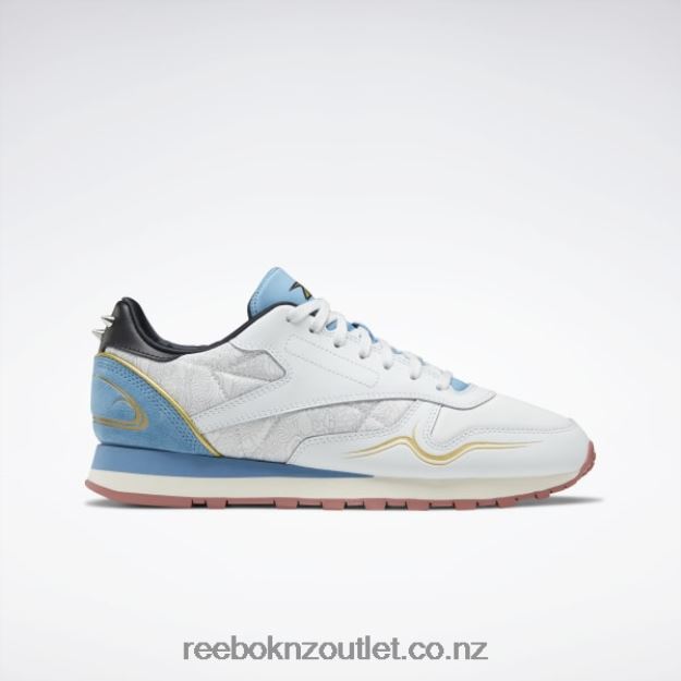 Polar Blue/Tough Blue/Core Black 2B4626929 Street Fighter Classic Leather Shoes Reebok