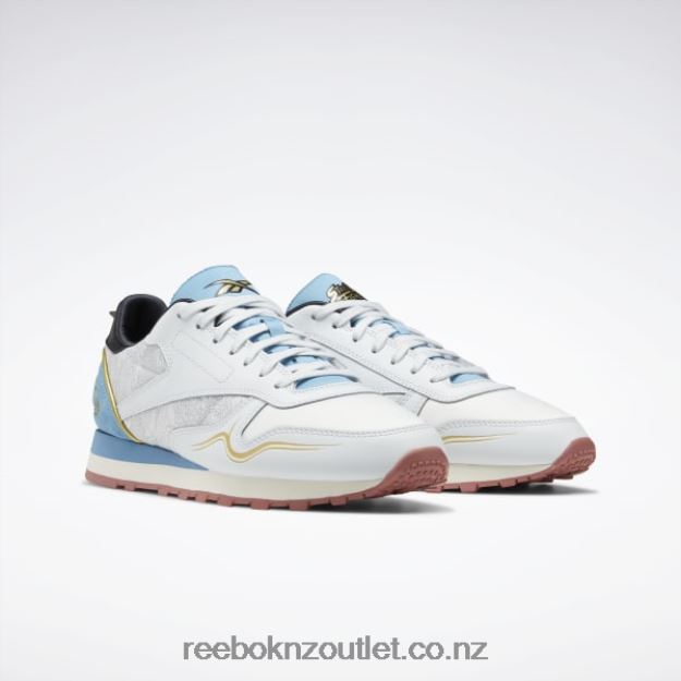 Polar Blue/Tough Blue/Core Black 2B4626929 Street Fighter Classic Leather Shoes Reebok