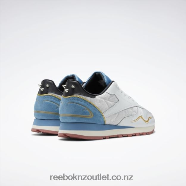 Polar Blue/Tough Blue/Core Black 2B4626929 Street Fighter Classic Leather Shoes Reebok