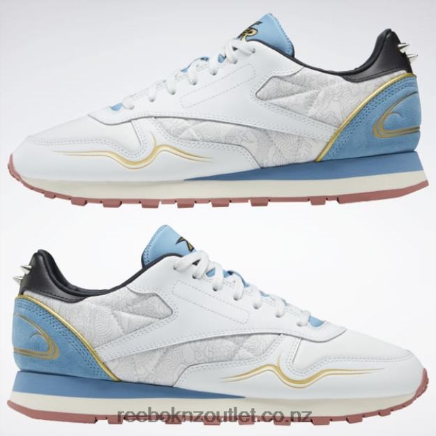 Polar Blue/Tough Blue/Core Black 2B4626929 Street Fighter Classic Leather Shoes Reebok