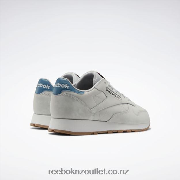 Pure Grey 2/Pure Grey 1/Steely Blue S23-R 2B4626135 Classic Leather Shoes Reebok