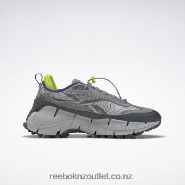 Pure Grey 3/Pure Grey 5/Pure Grey 7 2B4626104 Zig Kinetica 2.5 Edge Shoes Reebok