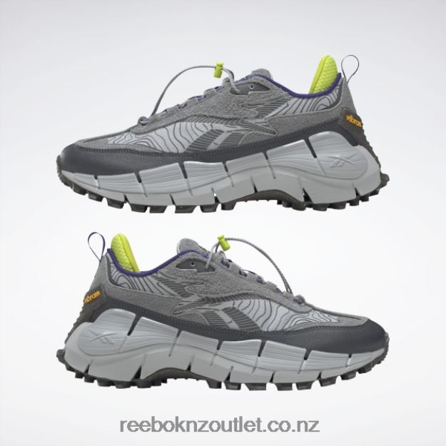 Pure Grey 3/Pure Grey 5/Pure Grey 7 2B4626104 Zig Kinetica 2.5 Edge Shoes Reebok