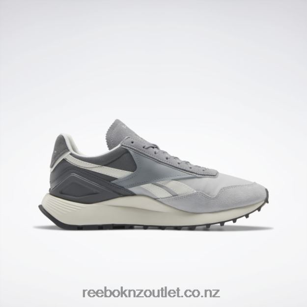 Pure Grey 4/Chalk/Cold Grey 6 2B4626133 Classic Leather Legacy AZ Shoes Reebok