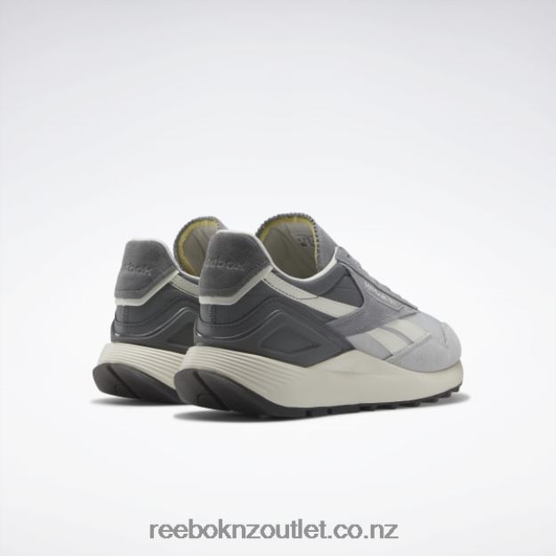 Pure Grey 4/Chalk/Cold Grey 6 2B4626133 Classic Leather Legacy AZ Shoes Reebok