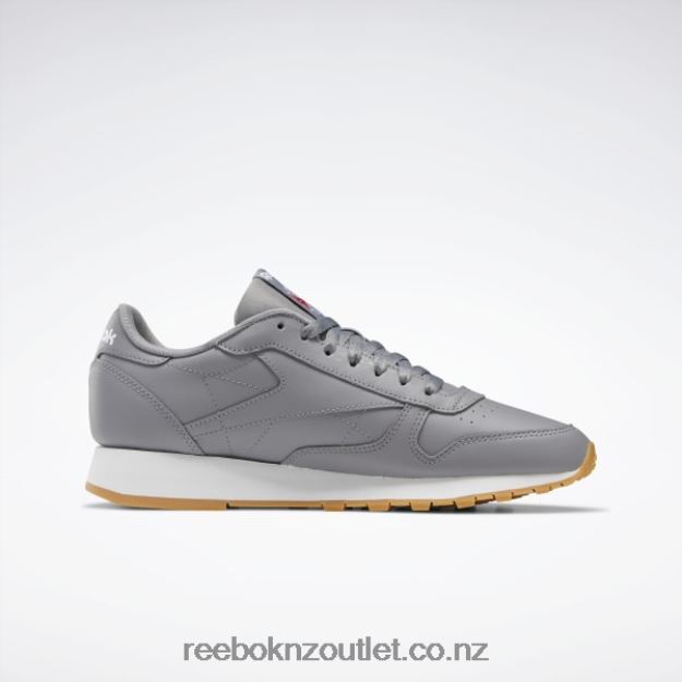 Pure Grey 5/Ftwr White/Reebok Rubber Gum-03 2B4626148 Classic Leather Shoes Reebok