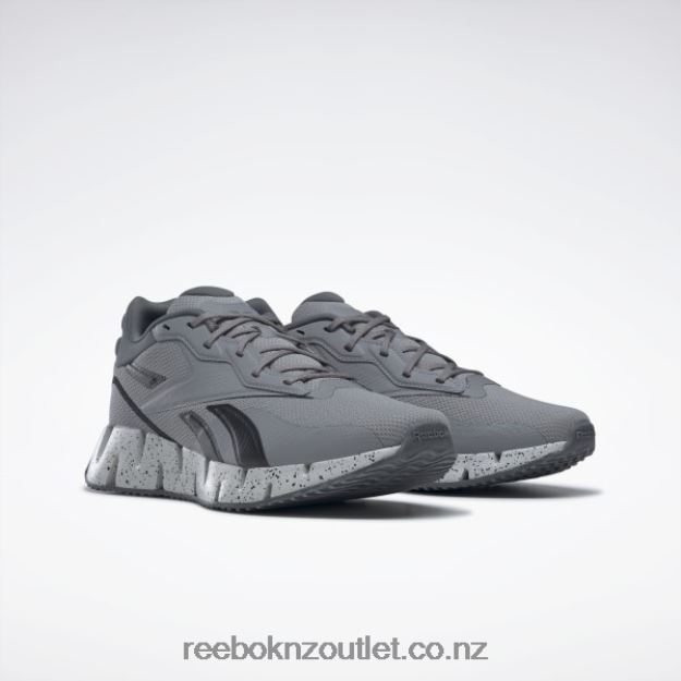 Pure Grey 5/Pure Grey 7/Core Black 2B4626220 Zig Dynamica 4 Shoes Reebok