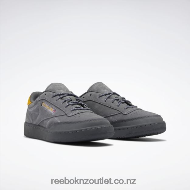 Pure Grey 6/Pure Grey 7/Lilac Glow 2B4626384 Club C 85 Shoes Reebok