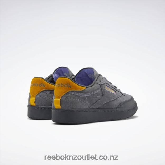 Pure Grey 6/Pure Grey 7/Lilac Glow 2B4626384 Club C 85 Shoes Reebok