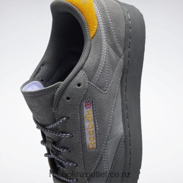 Pure Grey 6/Pure Grey 7/Lilac Glow 2B4626384 Club C 85 Shoes Reebok