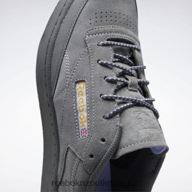 Pure Grey 6/Pure Grey 7/Lilac Glow 2B4626384 Club C 85 Shoes Reebok
