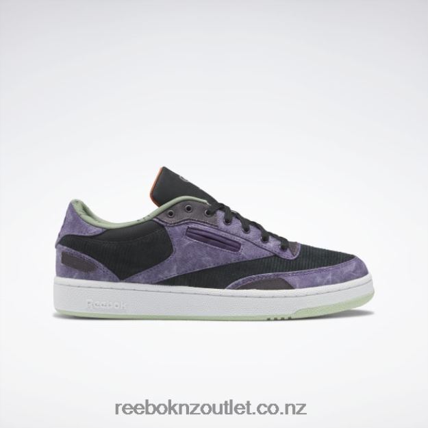 Purple Shade/Spirit White/Vintage Green 2B462695 DC Club C 85 Shoes Reebok