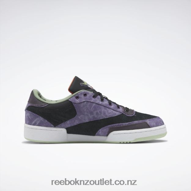 Purple Shade/Spirit White/Vintage Green 2B462695 DC Club C 85 Shoes Reebok