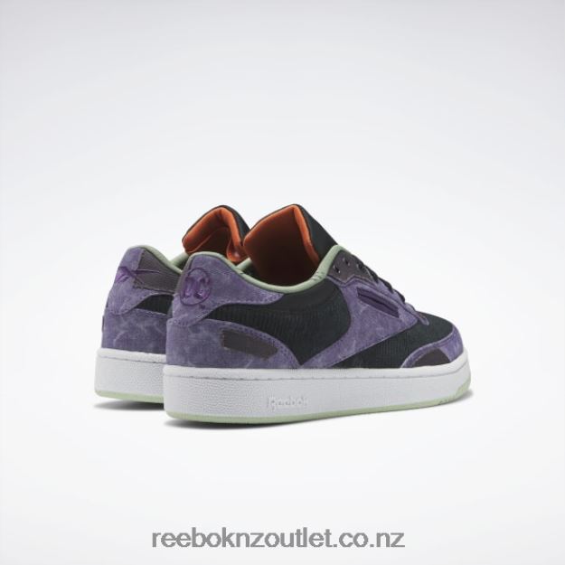 Purple Shade/Spirit White/Vintage Green 2B462695 DC Club C 85 Shoes Reebok