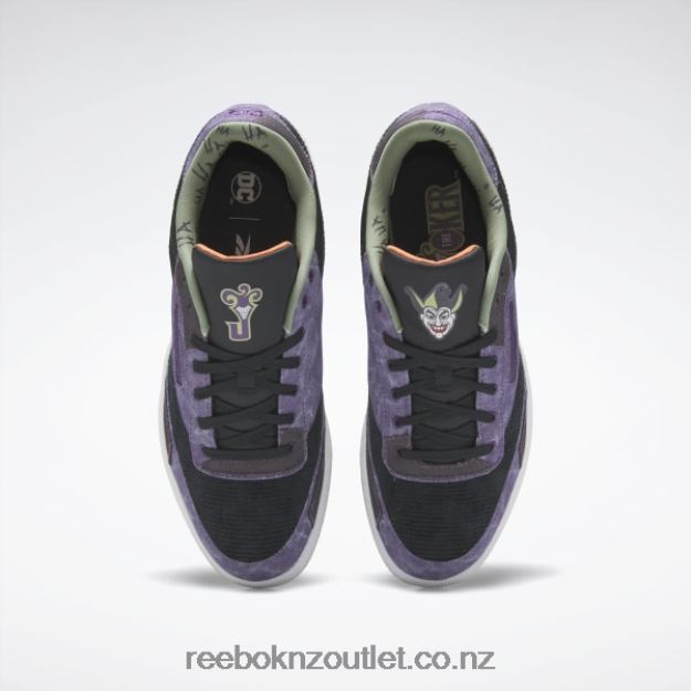 Purple Shade/Spirit White/Vintage Green 2B462695 DC Club C 85 Shoes Reebok