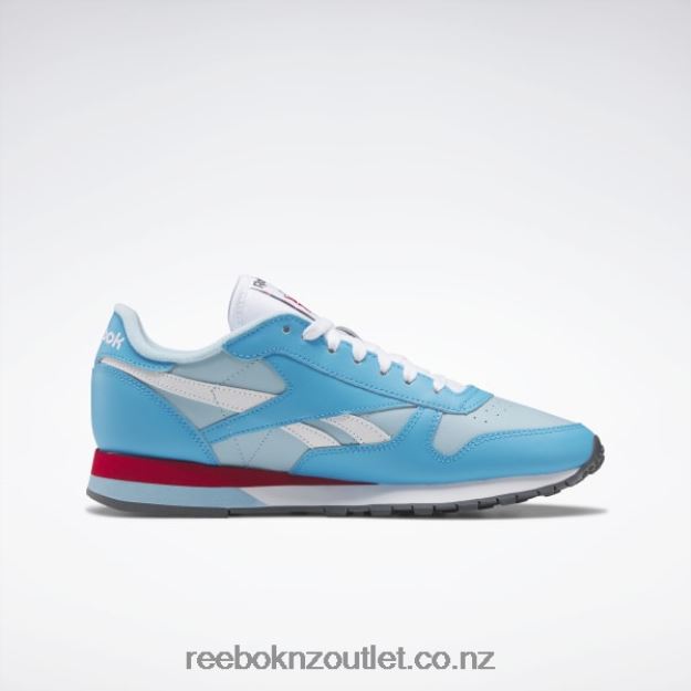 Radiant Aqua/Blue Pearl/Ftwr White 2B4626201 Classic Leather Shoes Reebok
