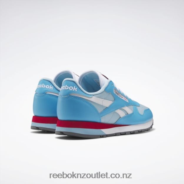 Radiant Aqua/Blue Pearl/Ftwr White 2B4626201 Classic Leather Shoes Reebok