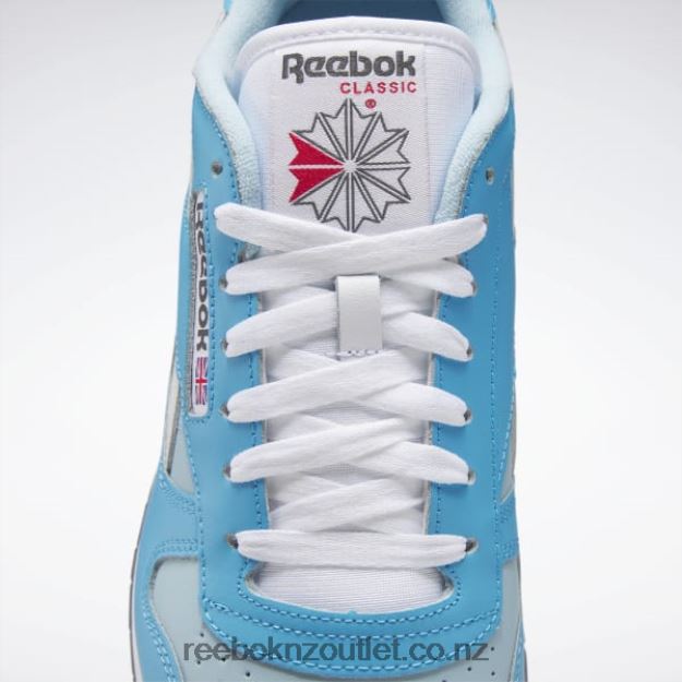 Radiant Aqua/Blue Pearl/Ftwr White 2B4626201 Classic Leather Shoes Reebok