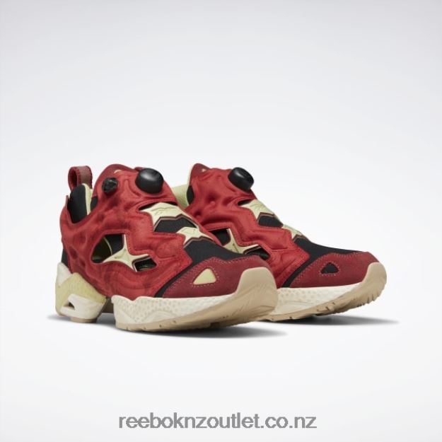 Rich Magma/Sulfur Dust S18-R/Core Black 2B4626253 Street Fighter Instapump Fury 95 Shoes Reebok