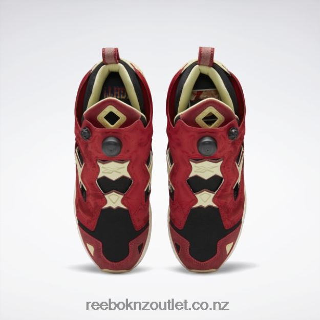 Rich Magma/Sulfur Dust S18-R/Core Black 2B4626253 Street Fighter Instapump Fury 95 Shoes Reebok