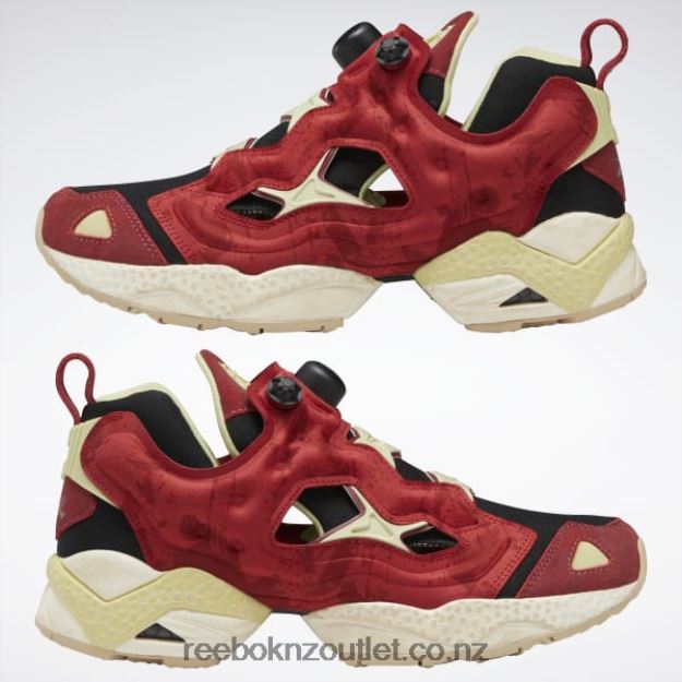 Rich Magma/Sulfur Dust S18-R/Core Black 2B4626253 Street Fighter Instapump Fury 95 Shoes Reebok