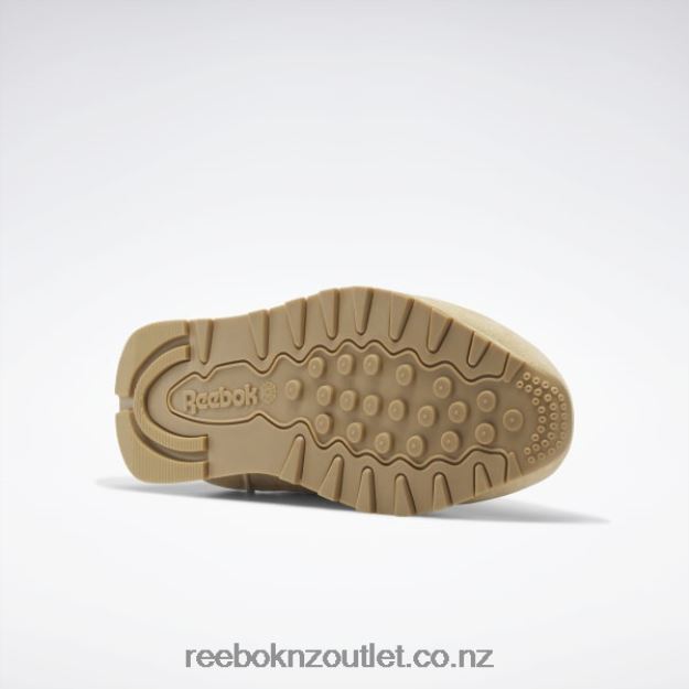 Sahara/Glen Green/Reebok Rubber Gum-04 2B4626349 Classic Leather 1983 Vintage Shoes Reebok