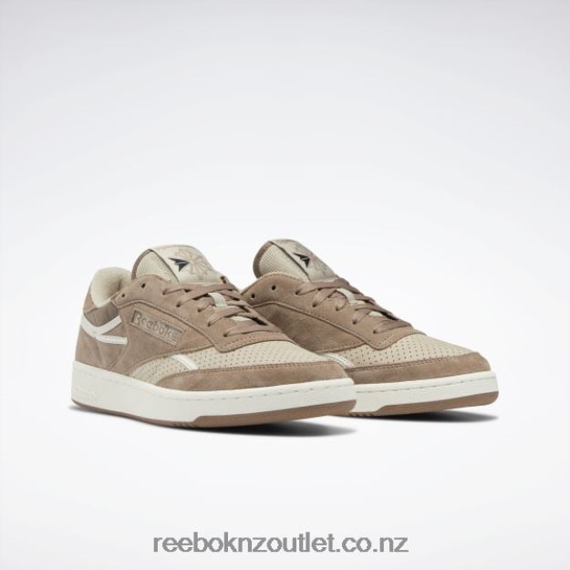 Taupe/Modern Beige/Chalk 2B4626130 Club C 85 Vintage Shoes Reebok