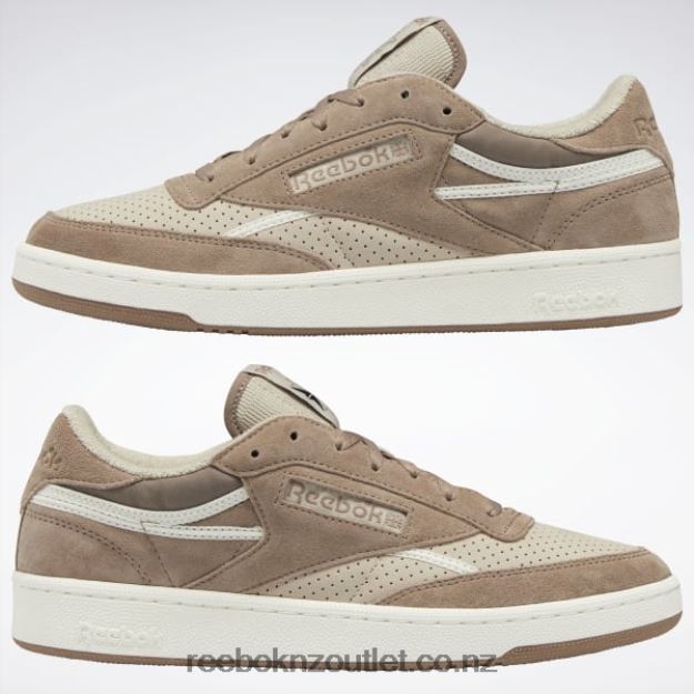 Taupe/Modern Beige/Chalk 2B4626130 Club C 85 Vintage Shoes Reebok