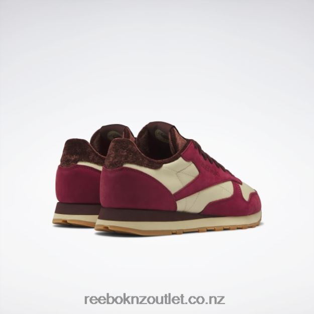 Triathlon Red/Straw S18-R/Burnt Sienna 2B4626154 Classic Leather Shoes Reebok