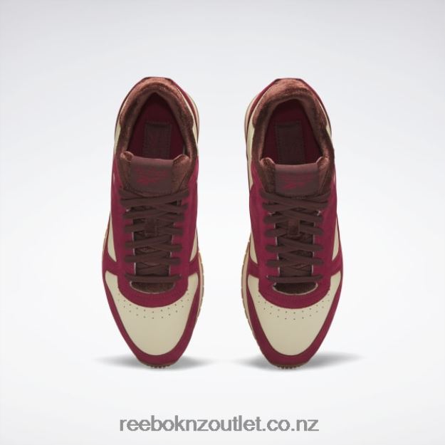 Triathlon Red/Straw S18-R/Burnt Sienna 2B4626154 Classic Leather Shoes Reebok