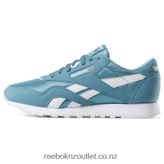 Turquoise/White 2B4626955 Classic Nylon Color Shoes Reebok